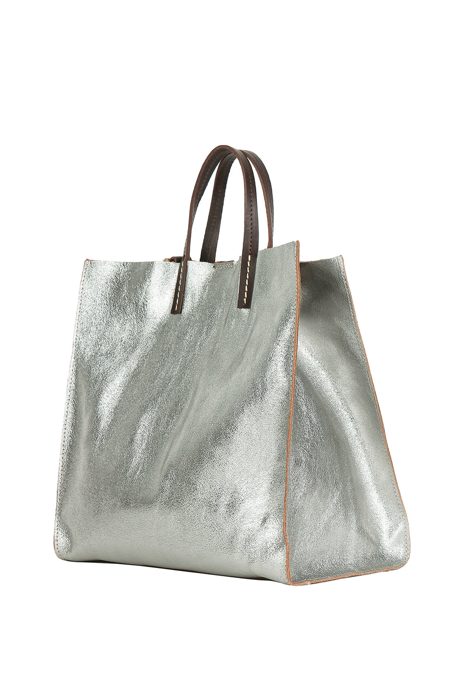 Sac cabas NAOMIE METAL - Argent