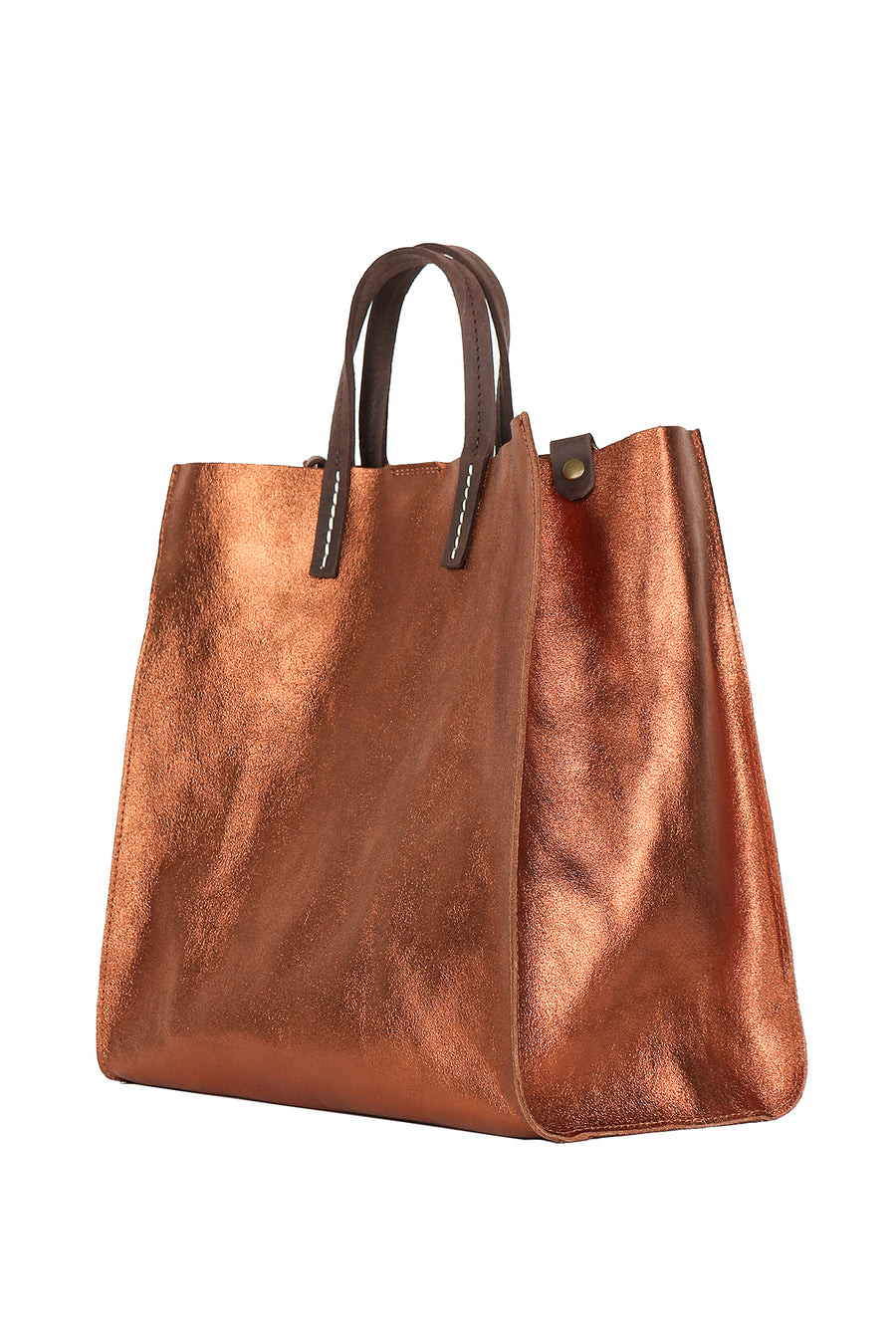 Sac cabas NAOMIE METAL - Bronze