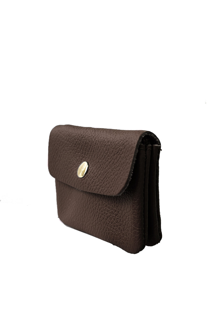 Sac Porte-monnaie LUCE GRAINÉ - Chocolat