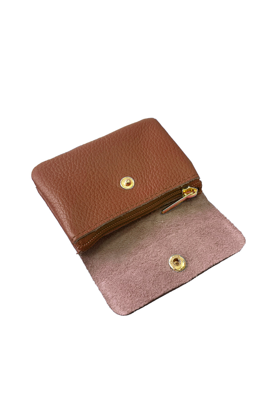 Sac Porte-monnaie LUCE GRAINÉ - Cognac