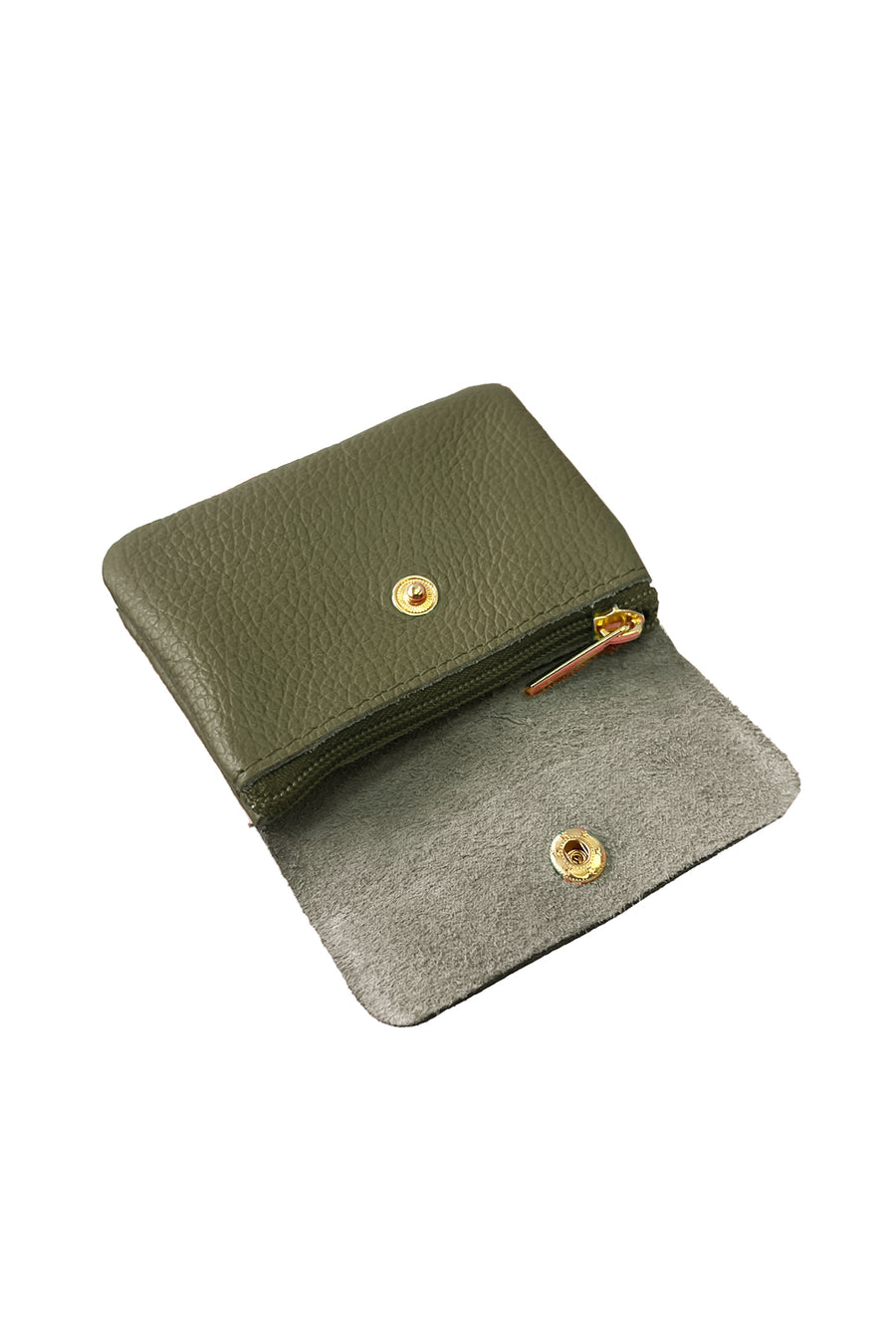 Sac Porte-monnaie LUCE GRAINÉ - Kaki