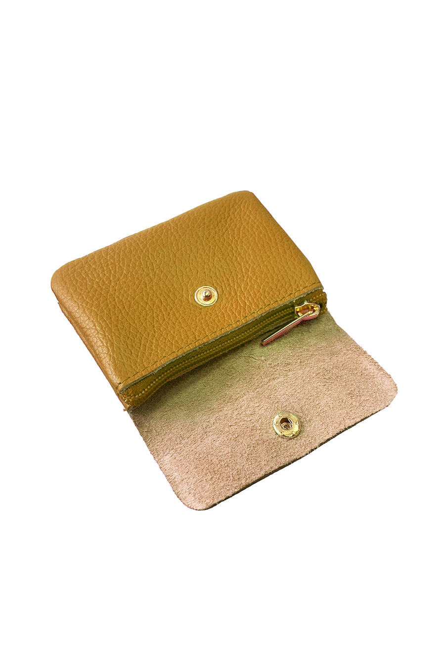 Sac Porte-monnaie LUCE GRAINÉ - Moutarde