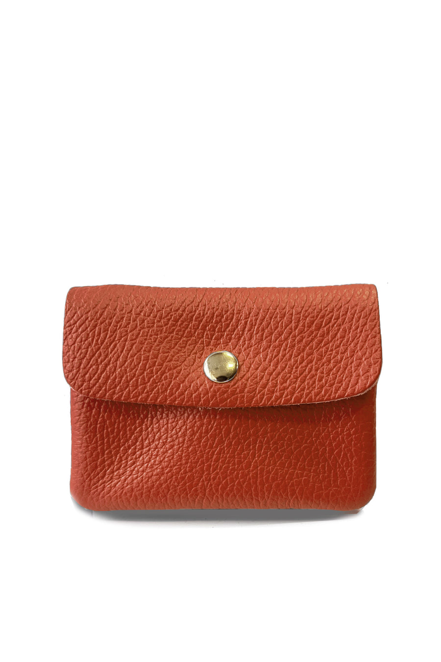 Sac Porte-monnaie LUCE GRAINÉ - Rouille
