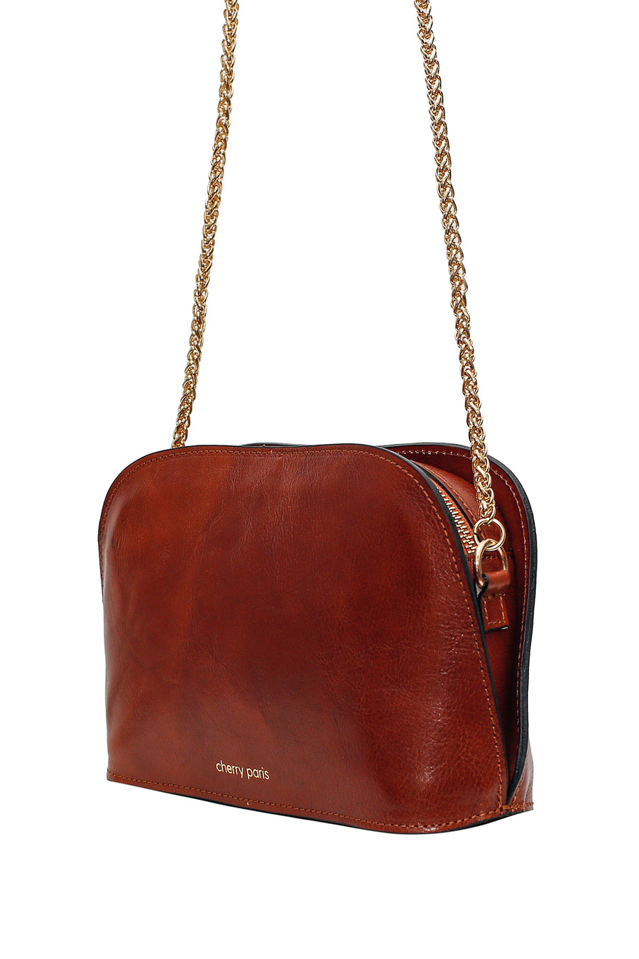 Sac Bandoulière Hellvi Essential Bag En Caramel - Feltre De Soie Manufacture - Marron Clair Femme