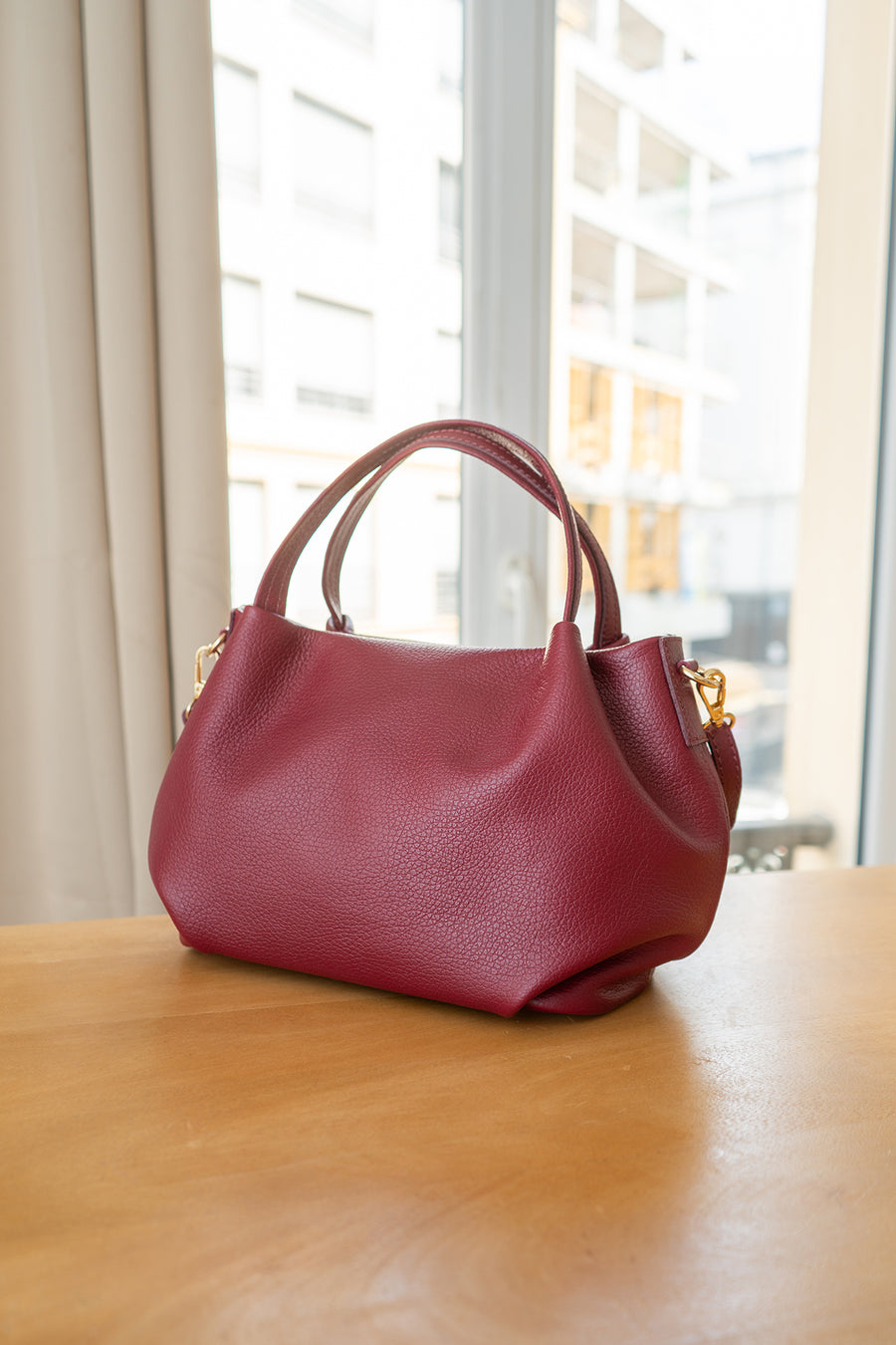 Sac à main CLELIA - Bordeaux