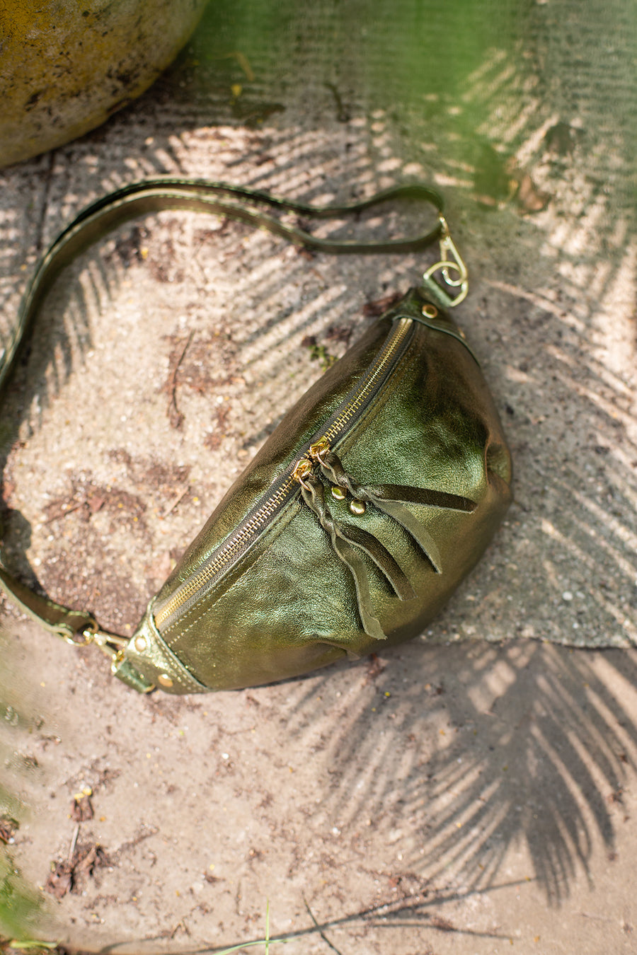 Sac Nelly - Kaki métal