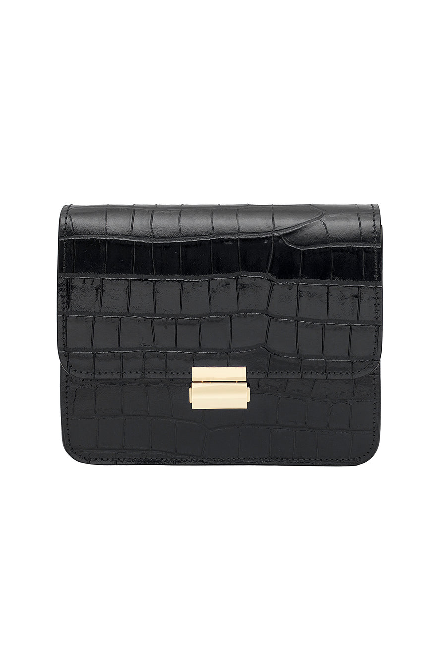 Sac MILENA CROCO - Noir