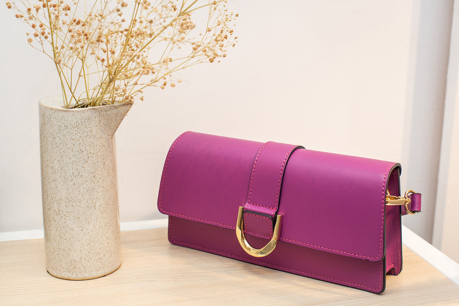 Sac baguette SIRA - Prune