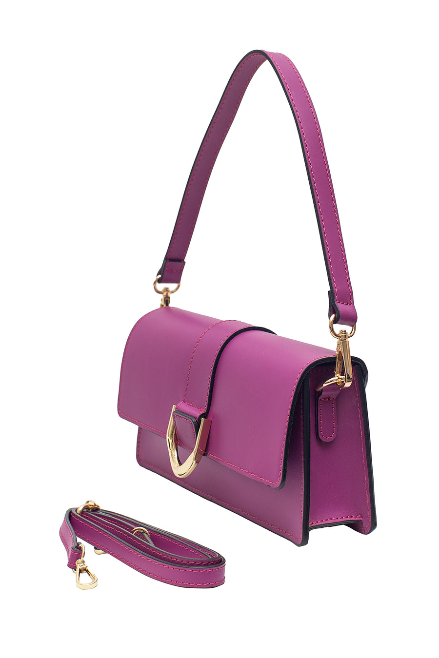 Sac baguette SIRA - Prune