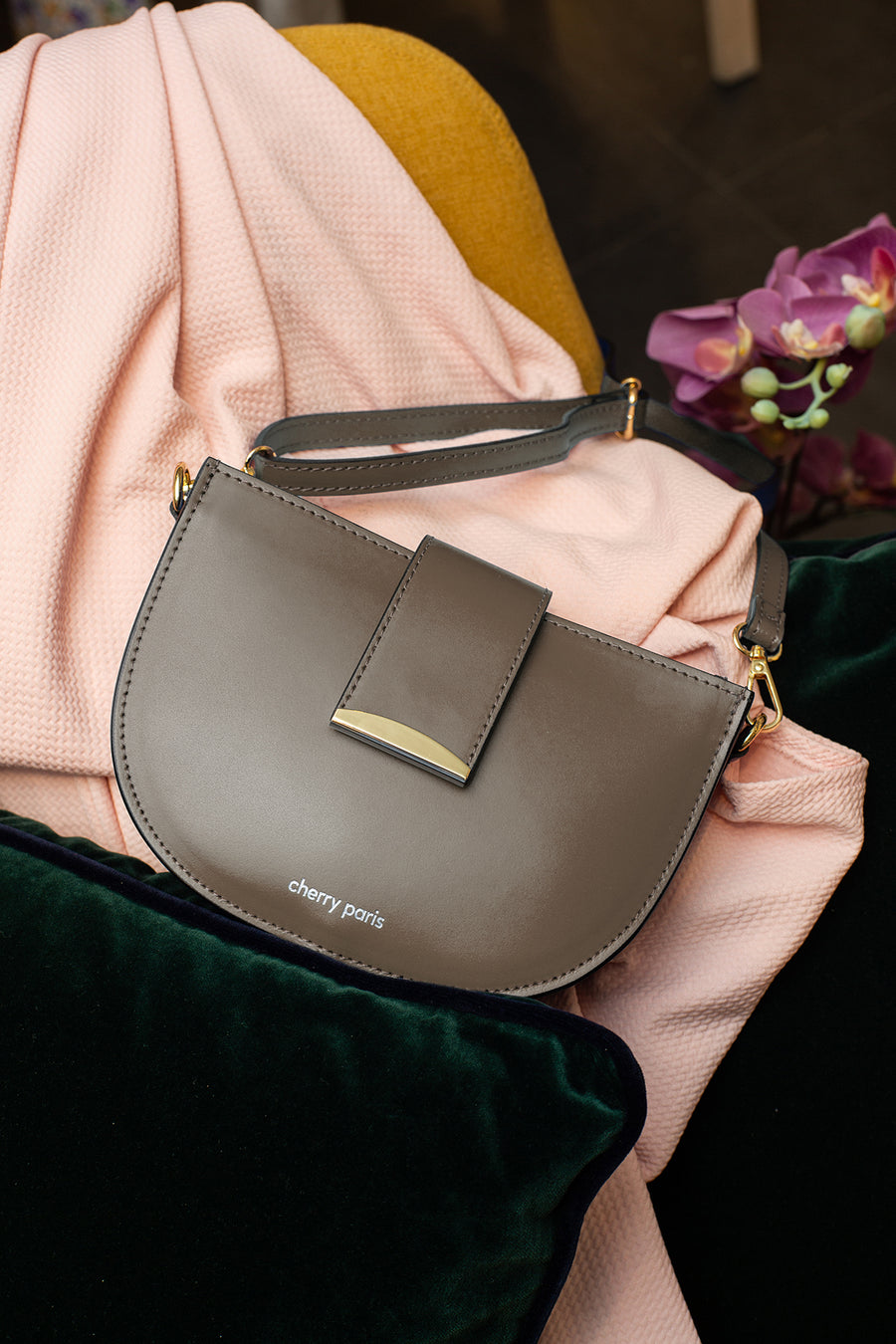 Sac TIGUIDA - Taupe foncé