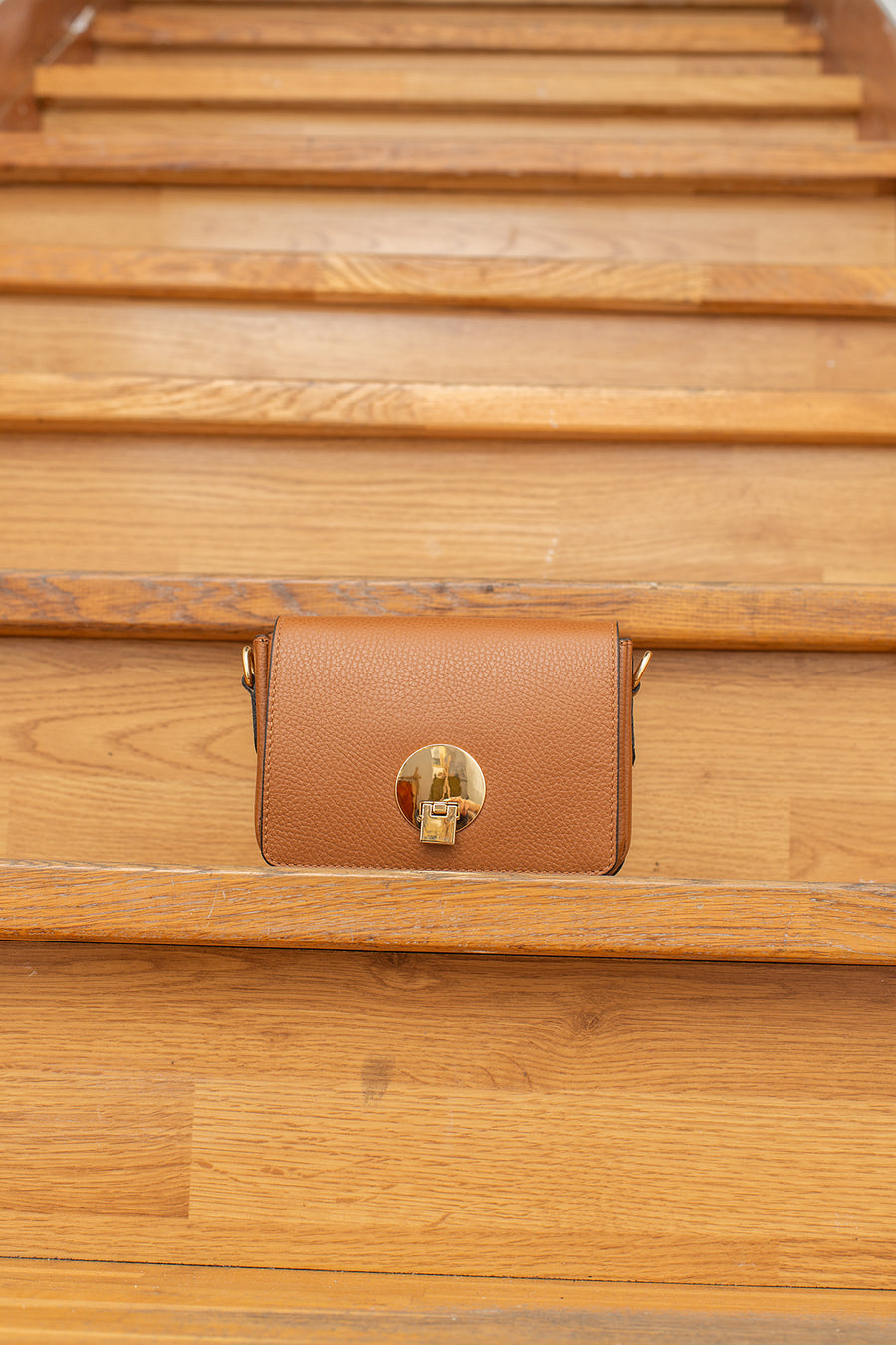 Sac pochette AMALIA - Cognac