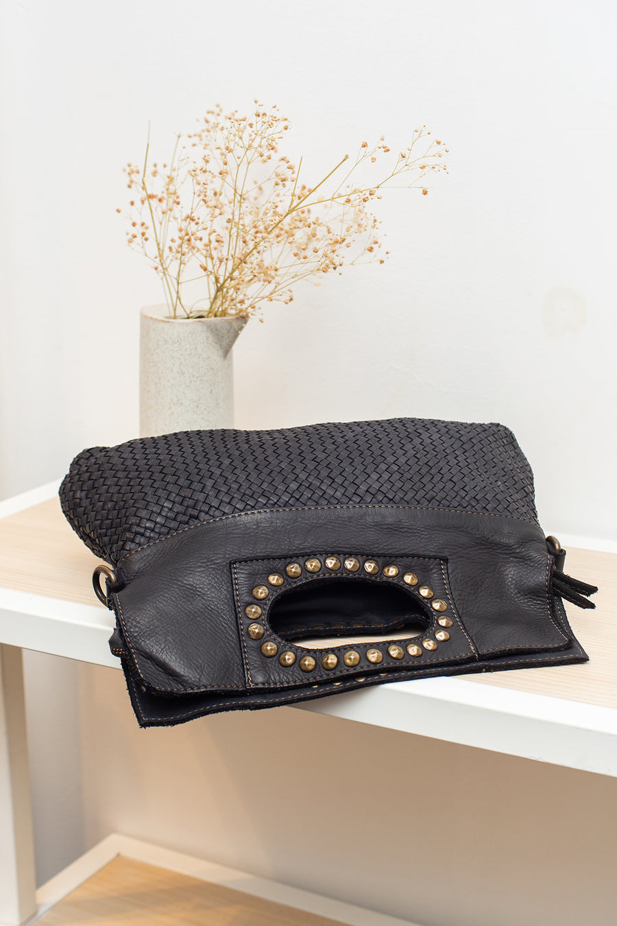 Sac vintage ATHENAIS - Noir