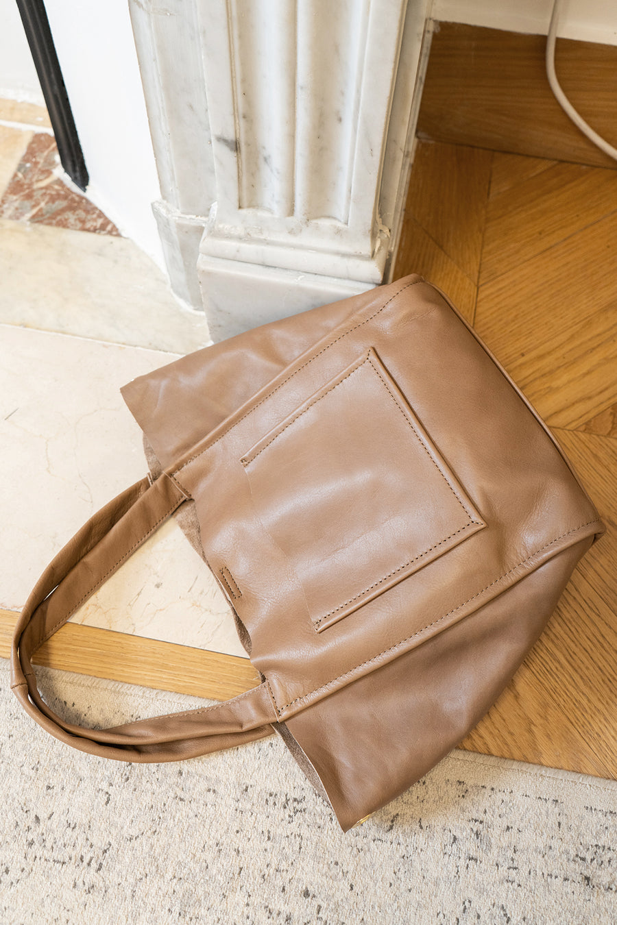 Sac Cabas KAHINA - Taupe clair