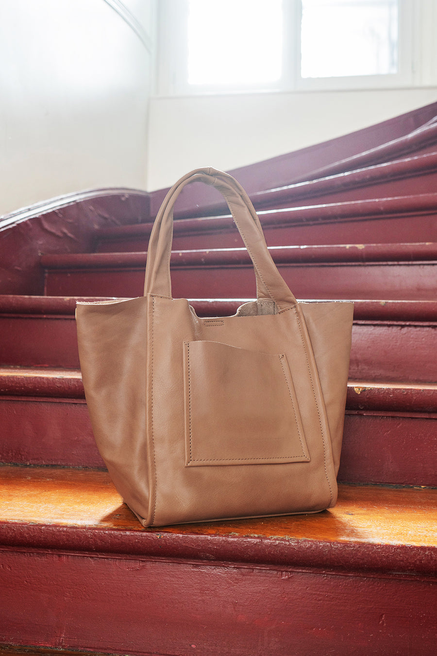 Sac Cabas KAHINA - Taupe clair