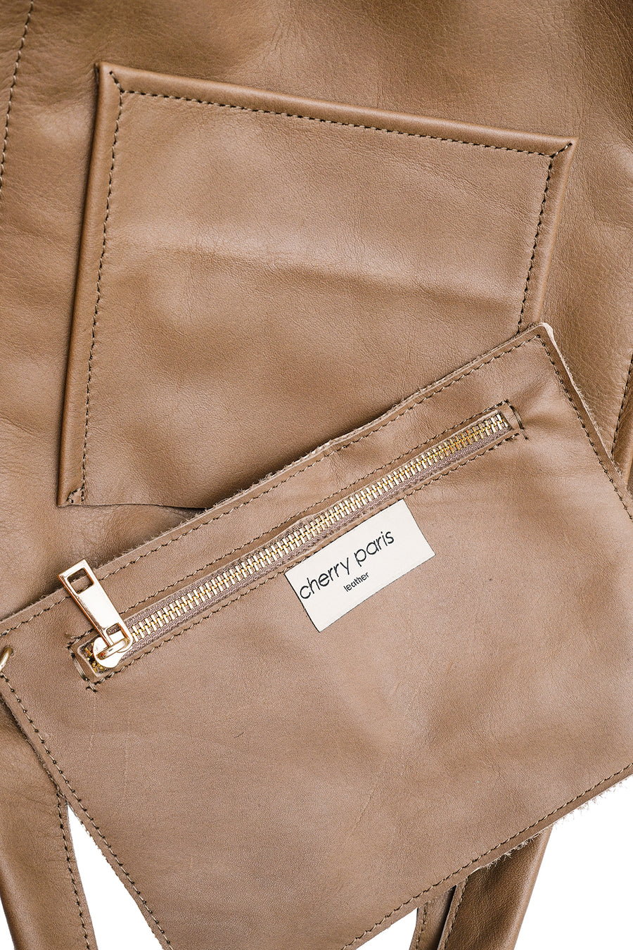 Sac Cabas KAHINA - Taupe clair