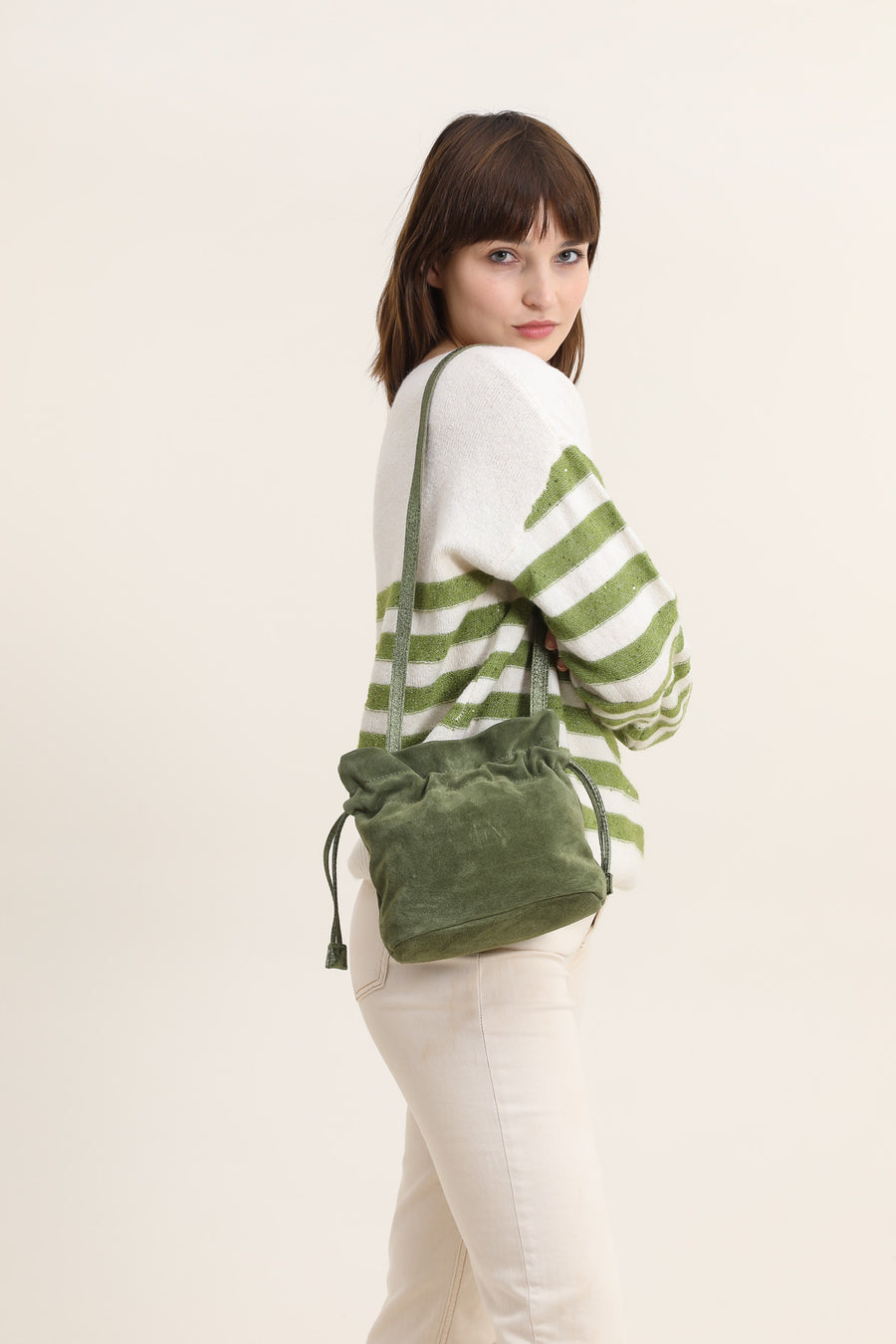 Sac Bourse LYA - Kaki