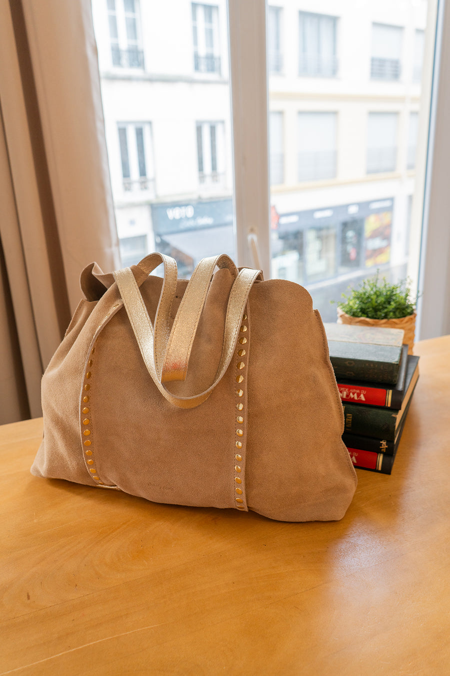 Croûte Daim Ou Nubuck à Main Sac Cabas Croute De Cuir Sac à Main