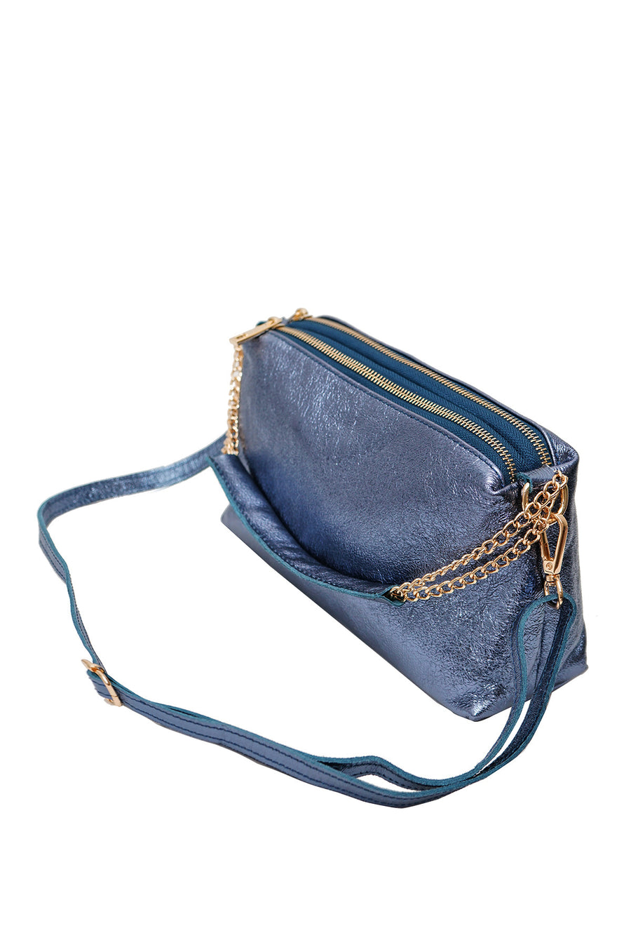 Sac DAPHNE METAL - Bleu métal