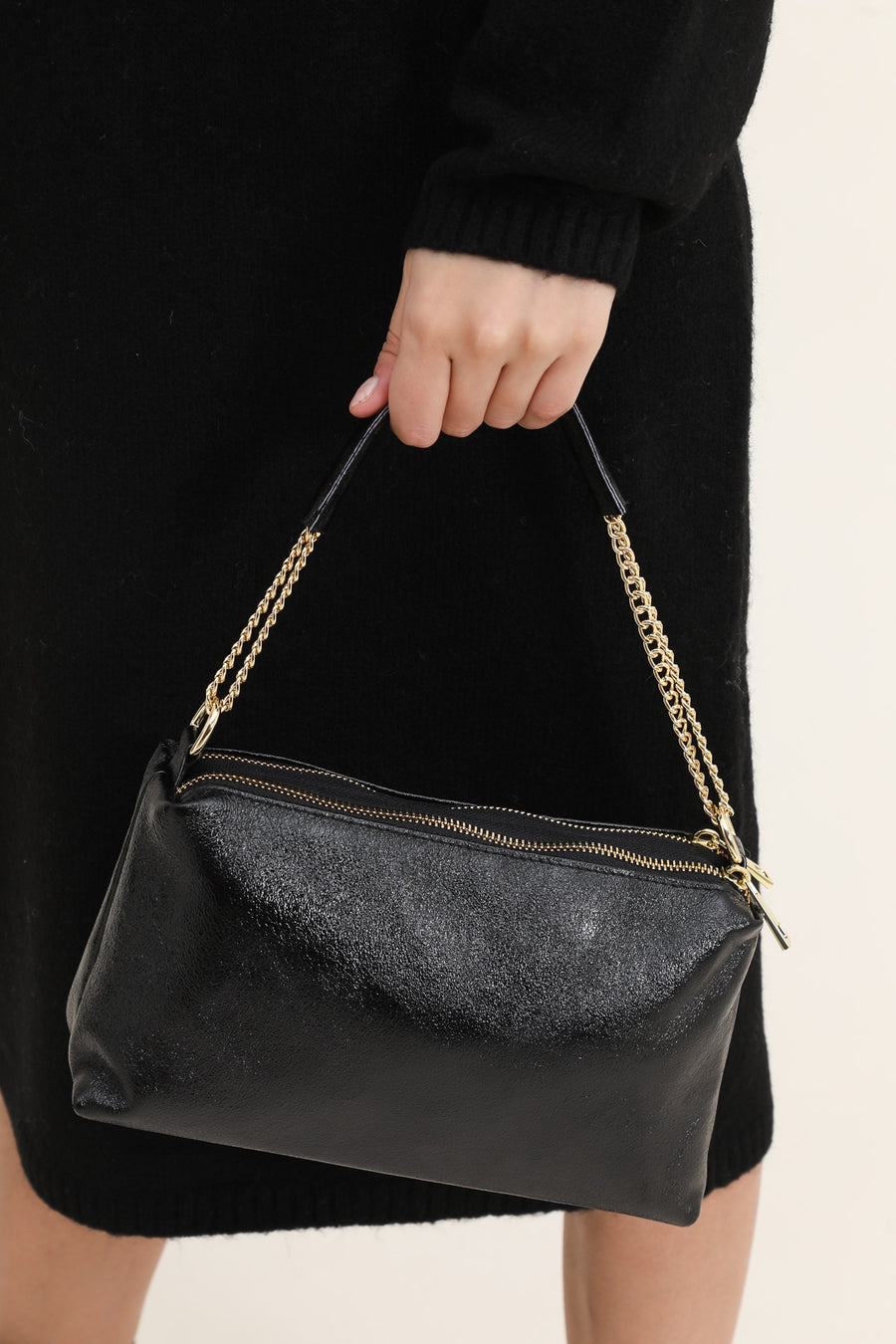 Sac DAPHNE METAL - Noir Métal