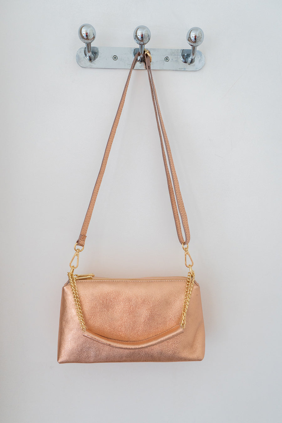 Sac DAPHNE METAL - Rose métal