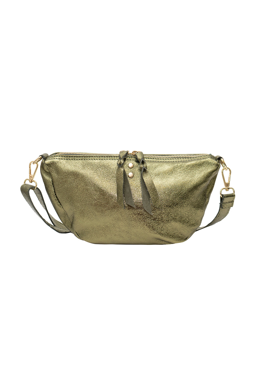 Sac ELYSSA METAL - Kaki métal