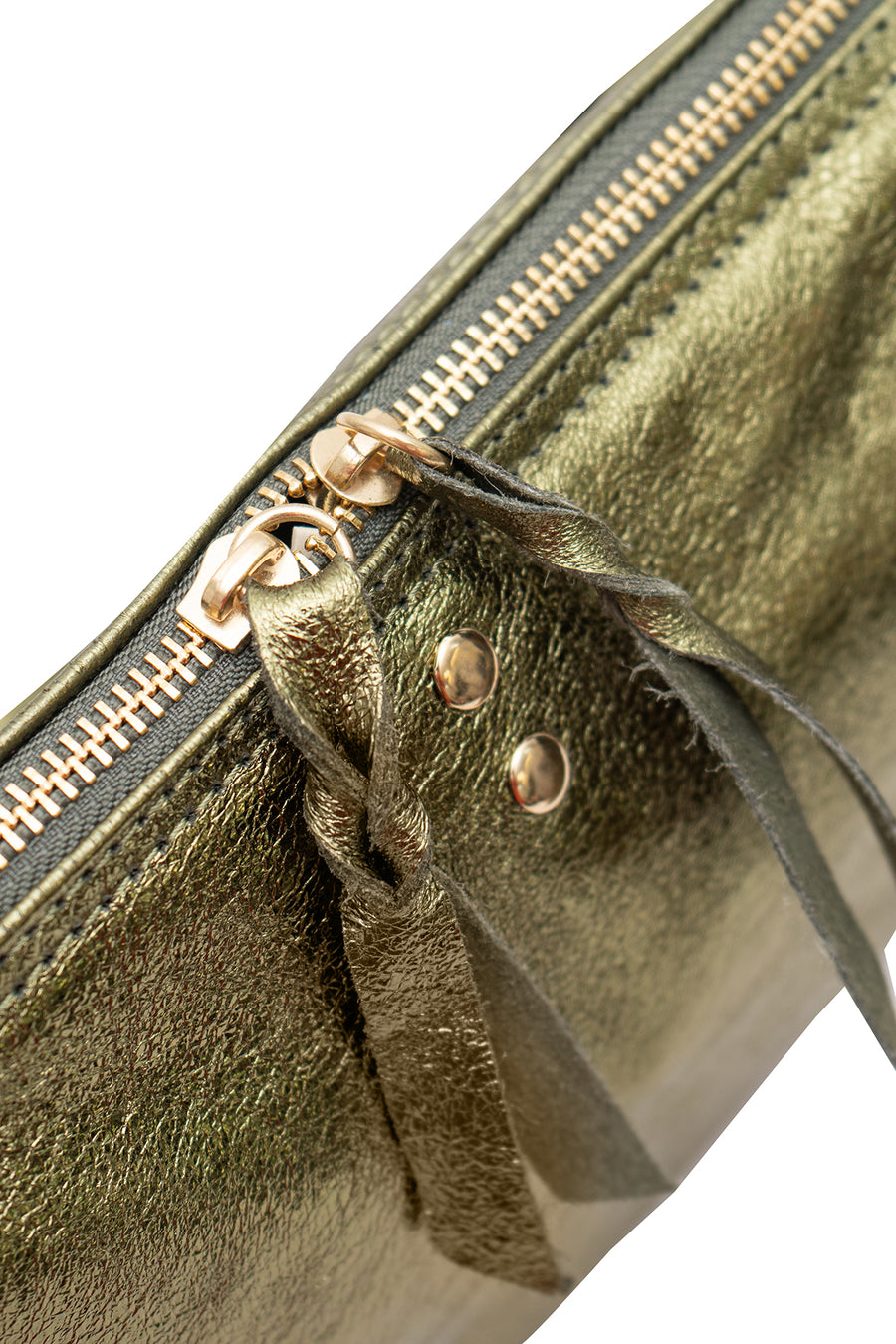 Sac ELYSSA METAL - Kaki métal