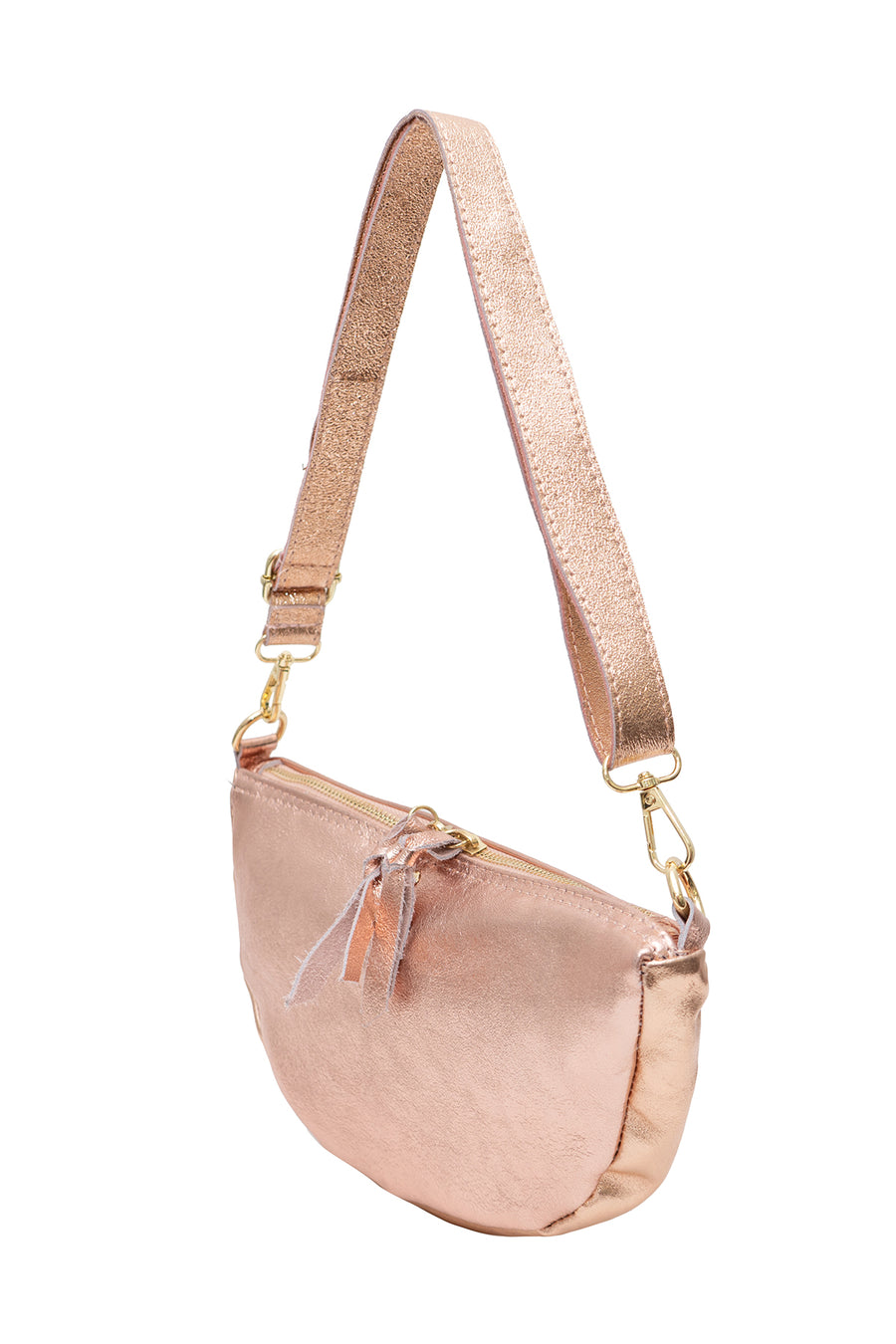 Sac ELYSSA METAL - Rose métal