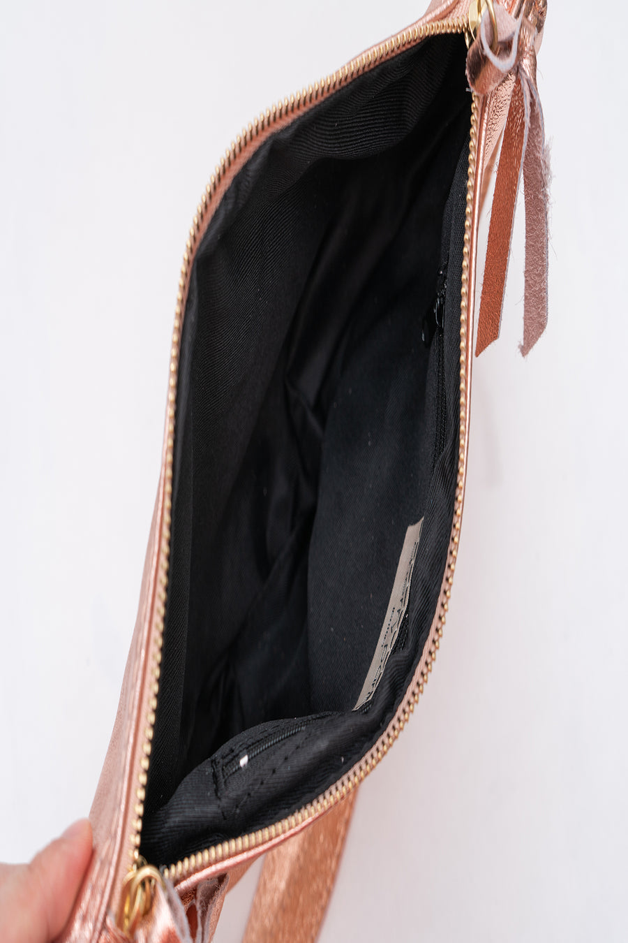 Sac ELYSSA METAL - Rose métal
