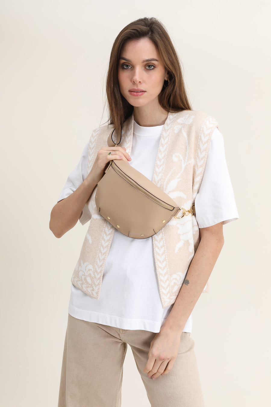 Sac Banane MALIA - Sable