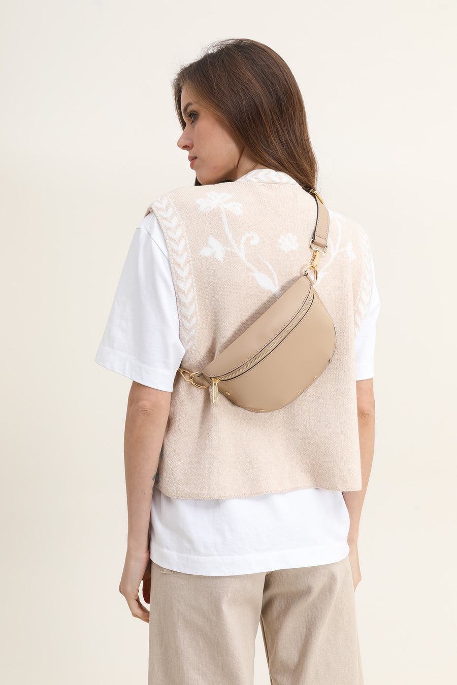 Sac Banane MALIA - Sable