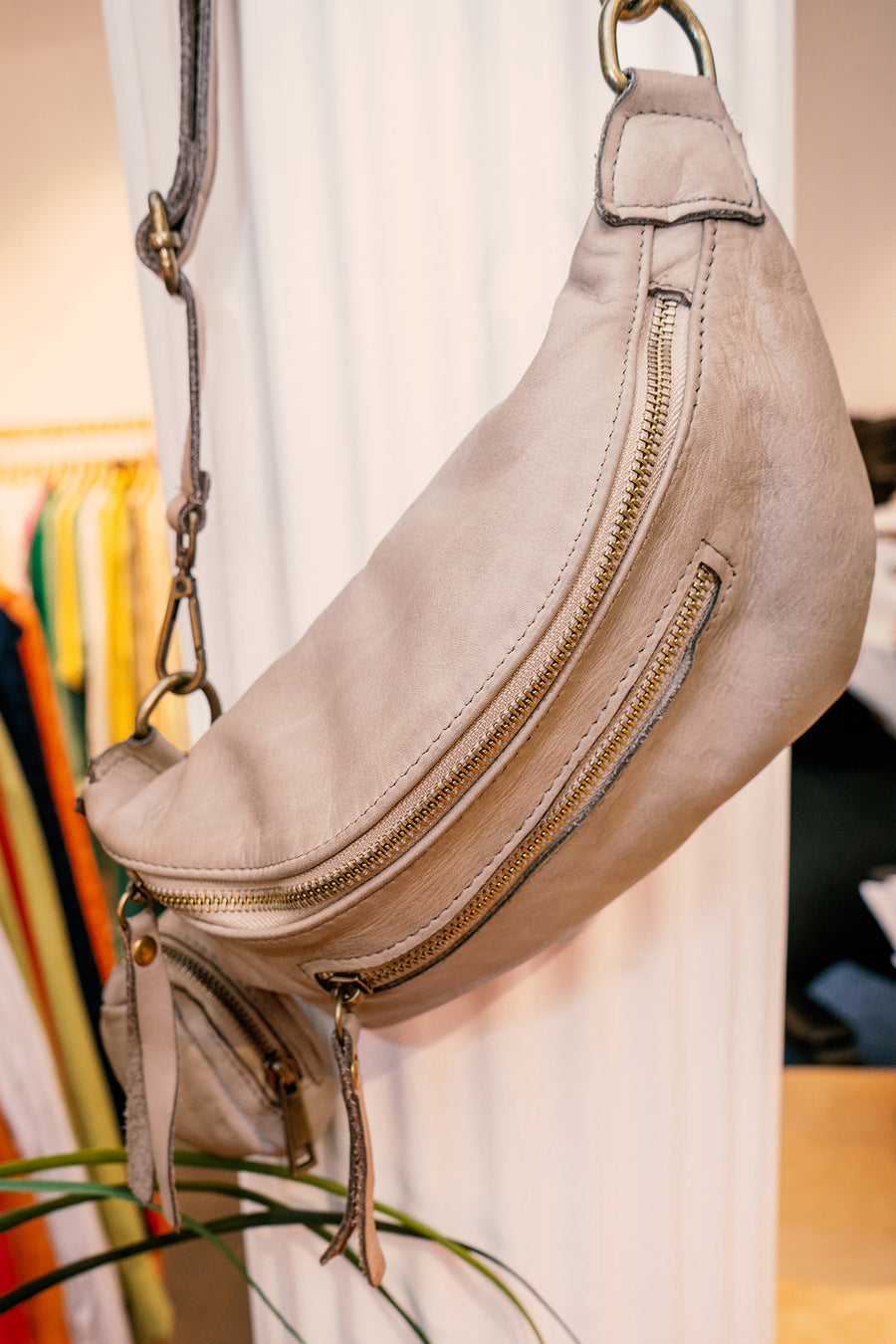 Sac Banane MAISSANE - Taupe clair