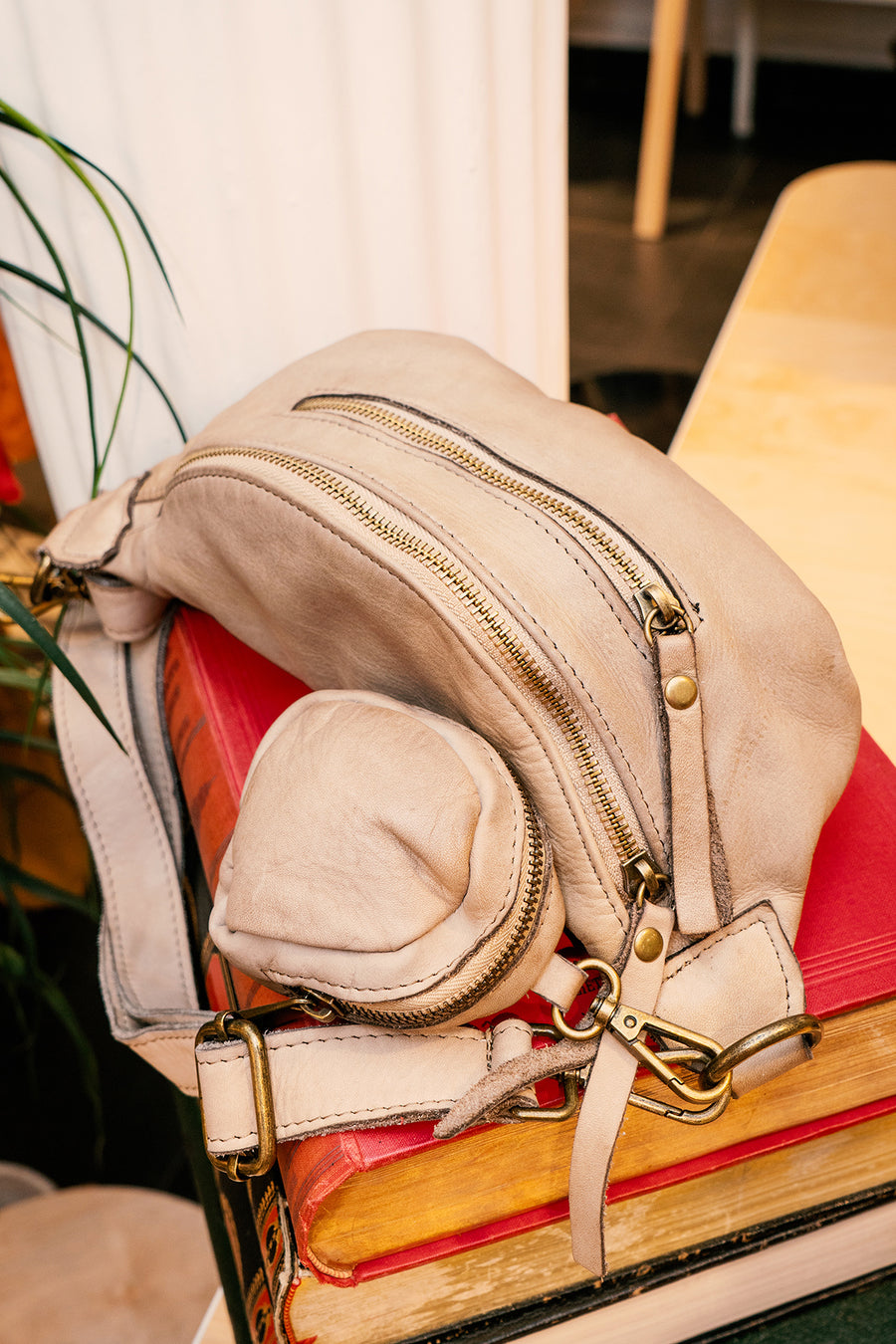 Sac Banane MAISSANE - Taupe clair