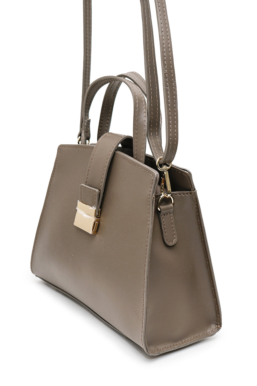 Sac à main ALBA - Taupe foncé