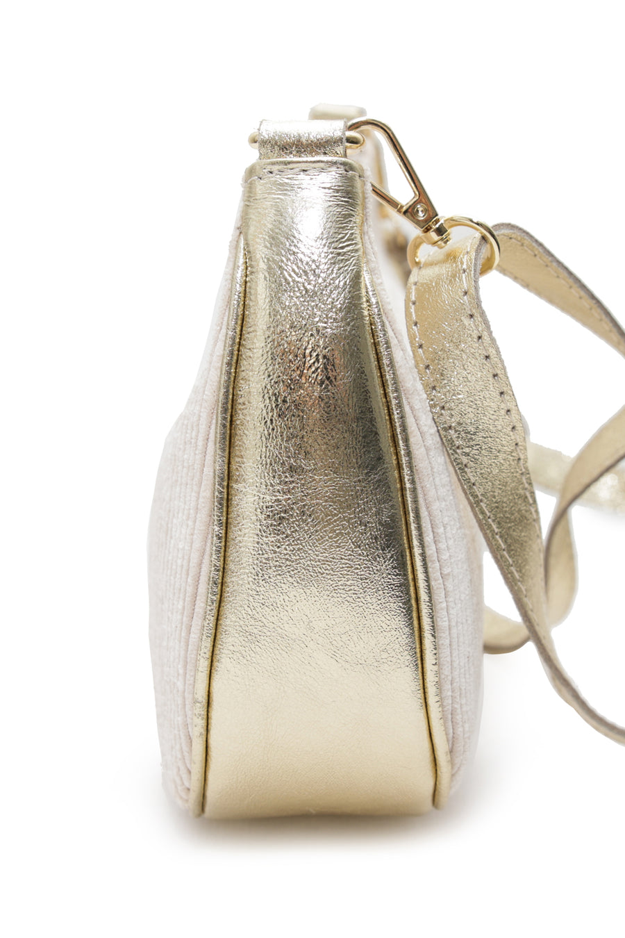 Sac ELEANORE VELOURS - Ecru