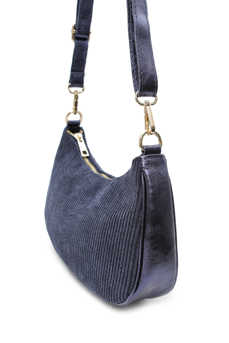Sac ELEANORE VELOURS - Marine