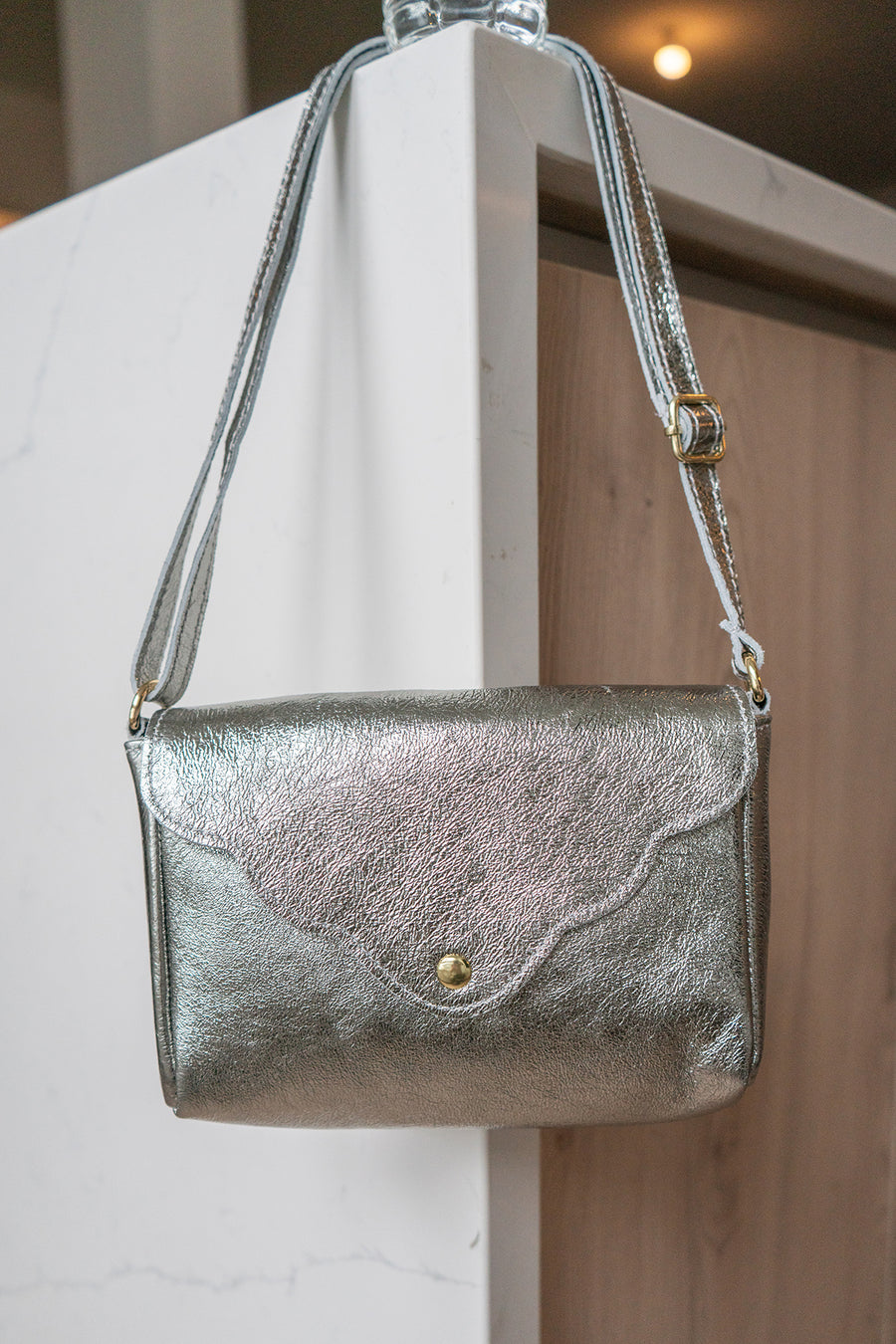 Sac AMBRINE METAL - Argent