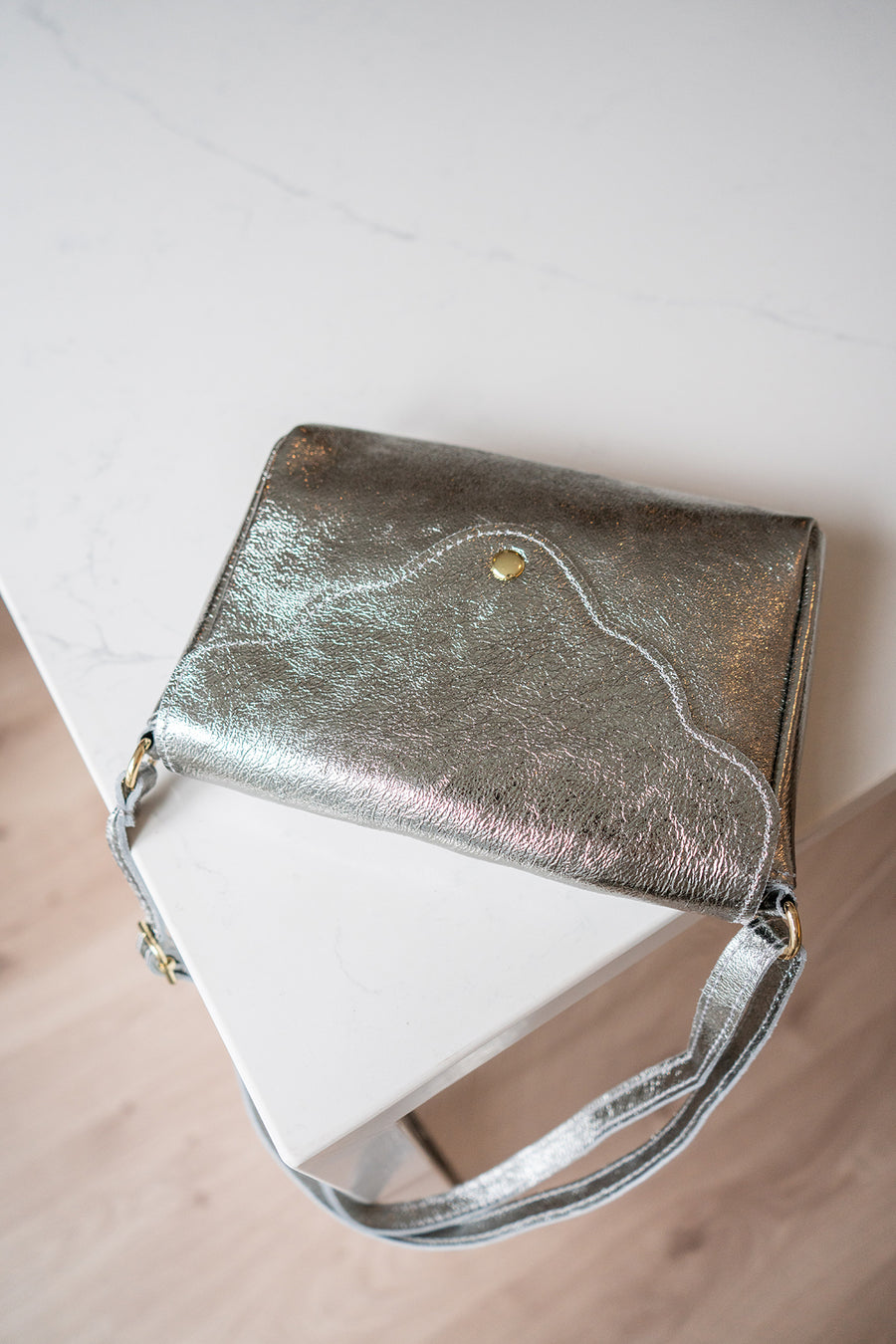 Sac AMBRINE METAL - Argent