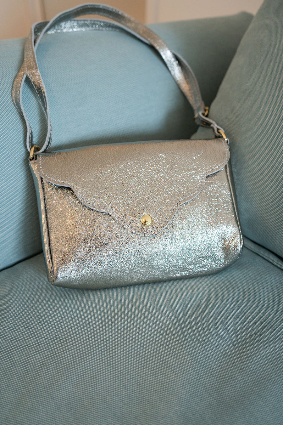 Sac AMBRINE METAL - Argent