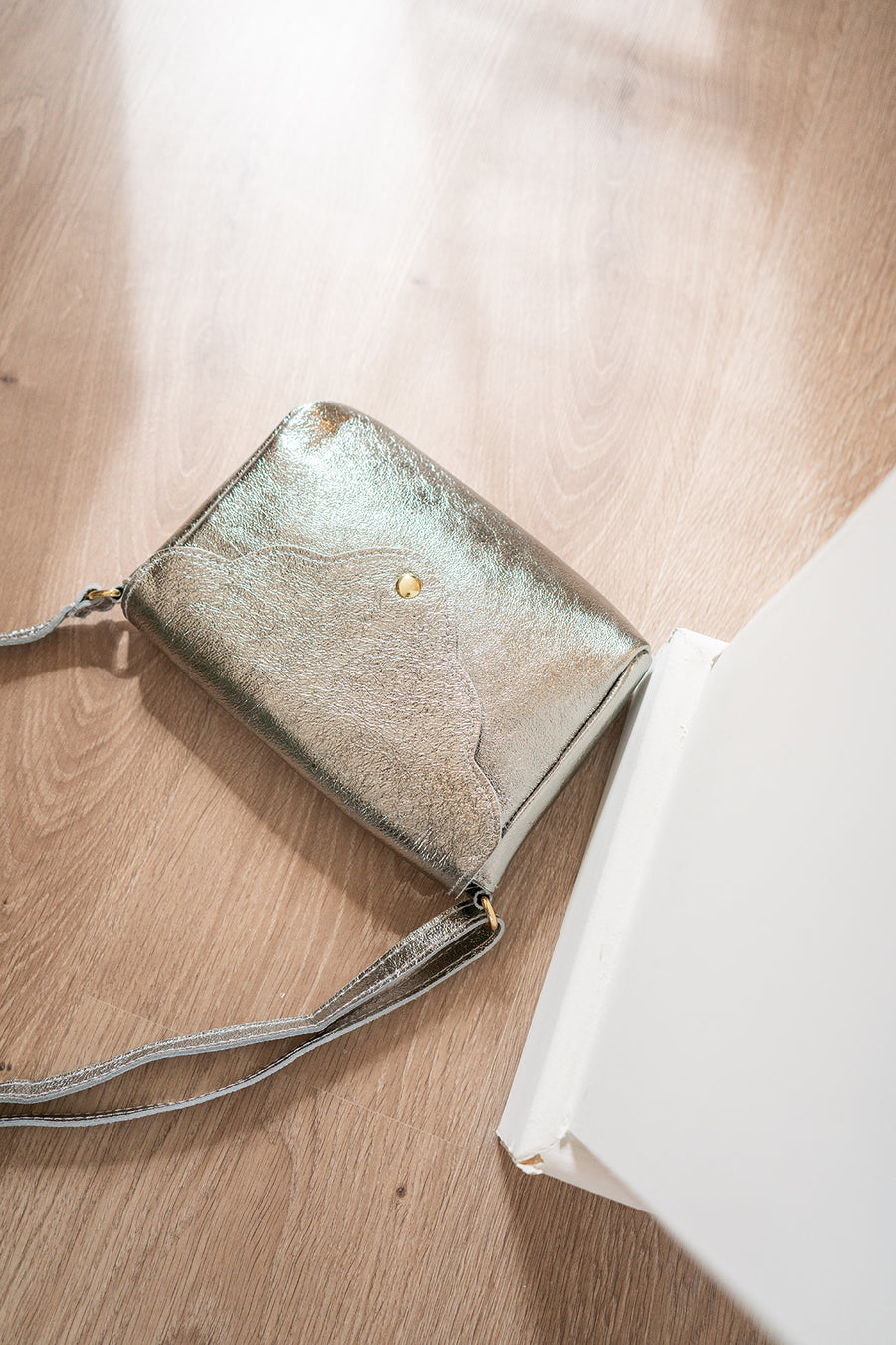 Sac AMBRINE METAL - Argent