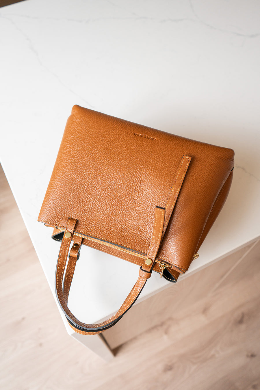 Sac à main PAULA - Cognac