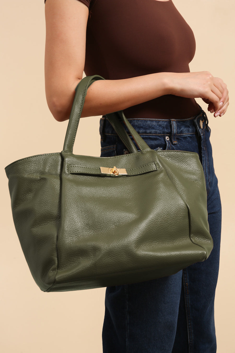 Sac Cabas ARIA - Kaki