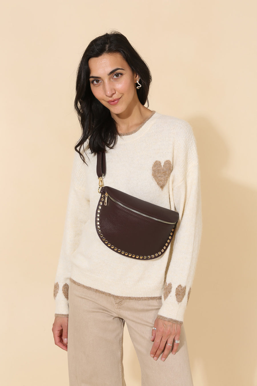 Sac Banane BEATRICE - Chocolat
