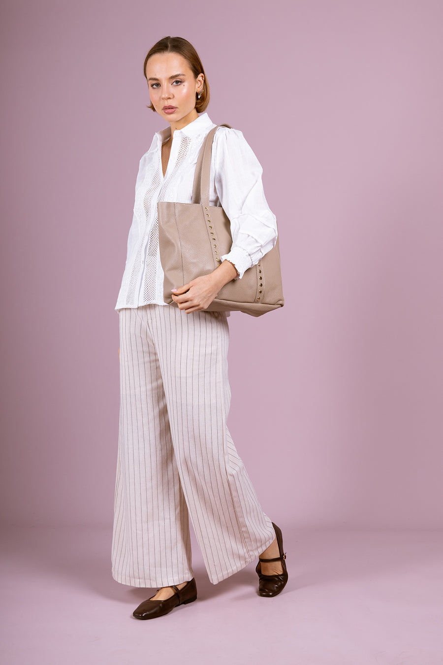 Sac Cabas NOELIE - Taupe