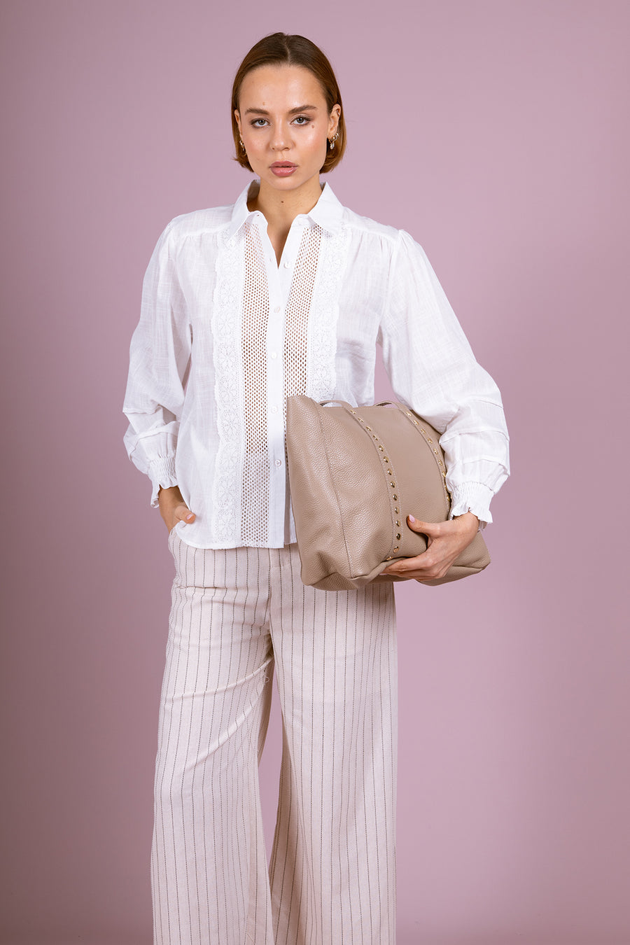 Sac Cabas NOELIE - Taupe