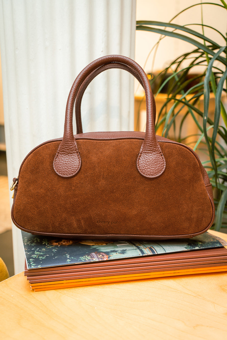 Sac ARIELLE SUEDE - Marron