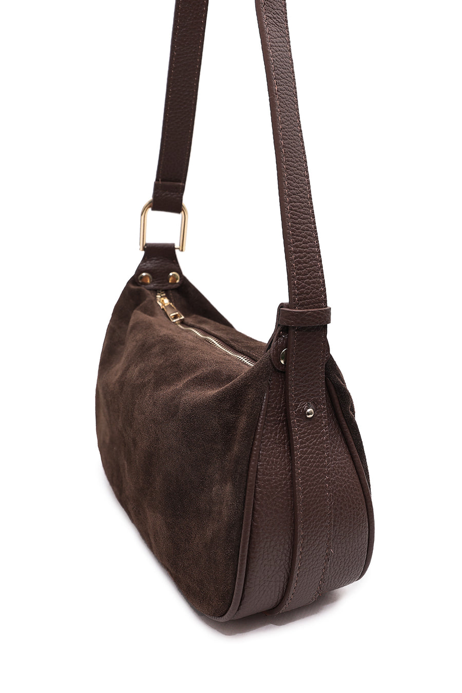 Sac AMICIE SUEDE - Chocolat