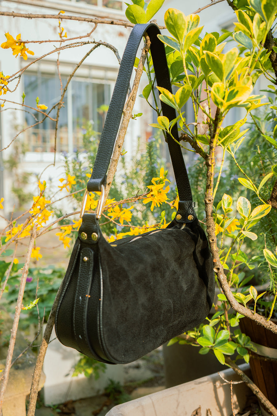 Sac AMICIE SUEDE - Noir