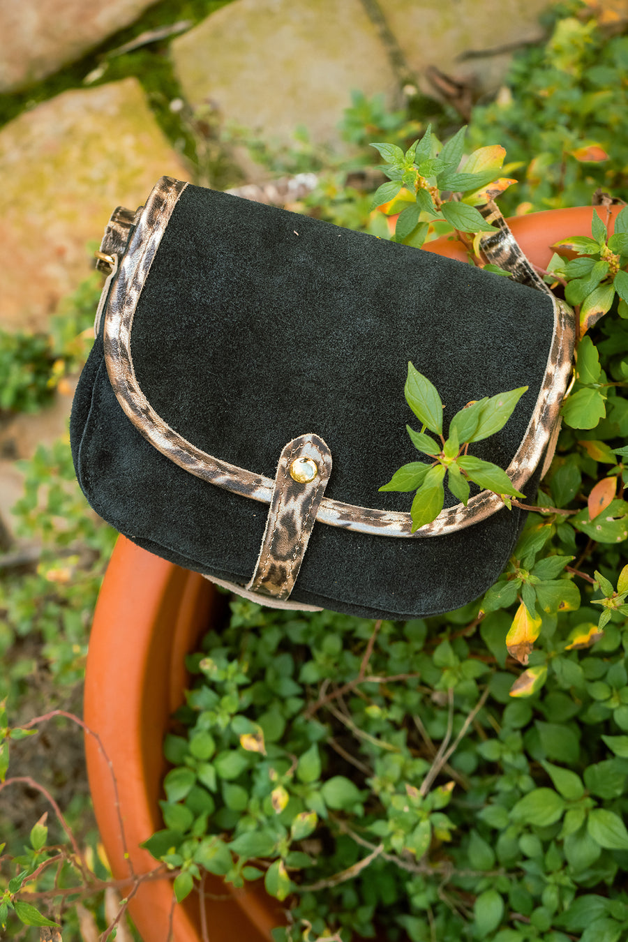 Sac MEISSA SUEDE - Noir