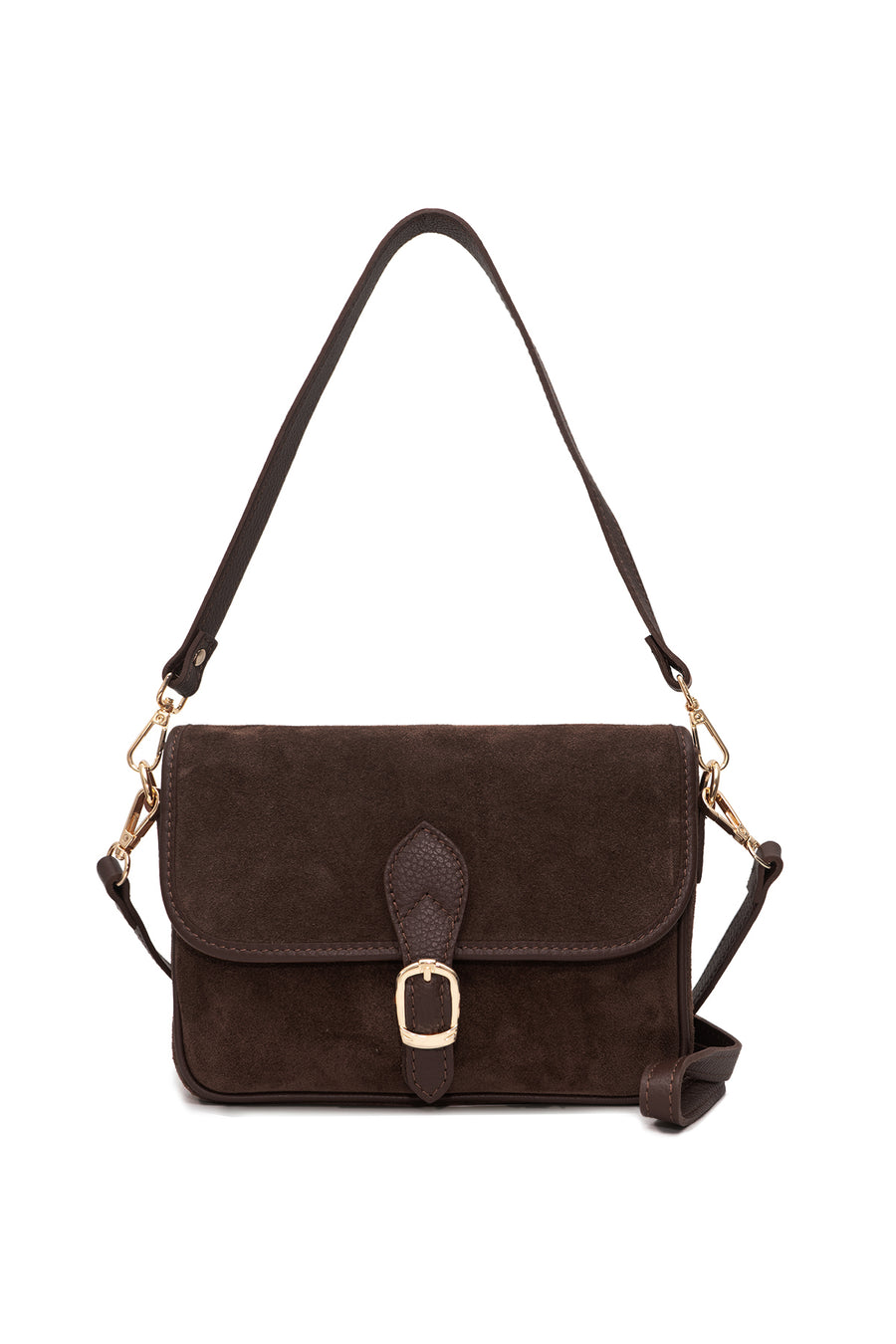 Sac EDITH SUEDE - Chocolat