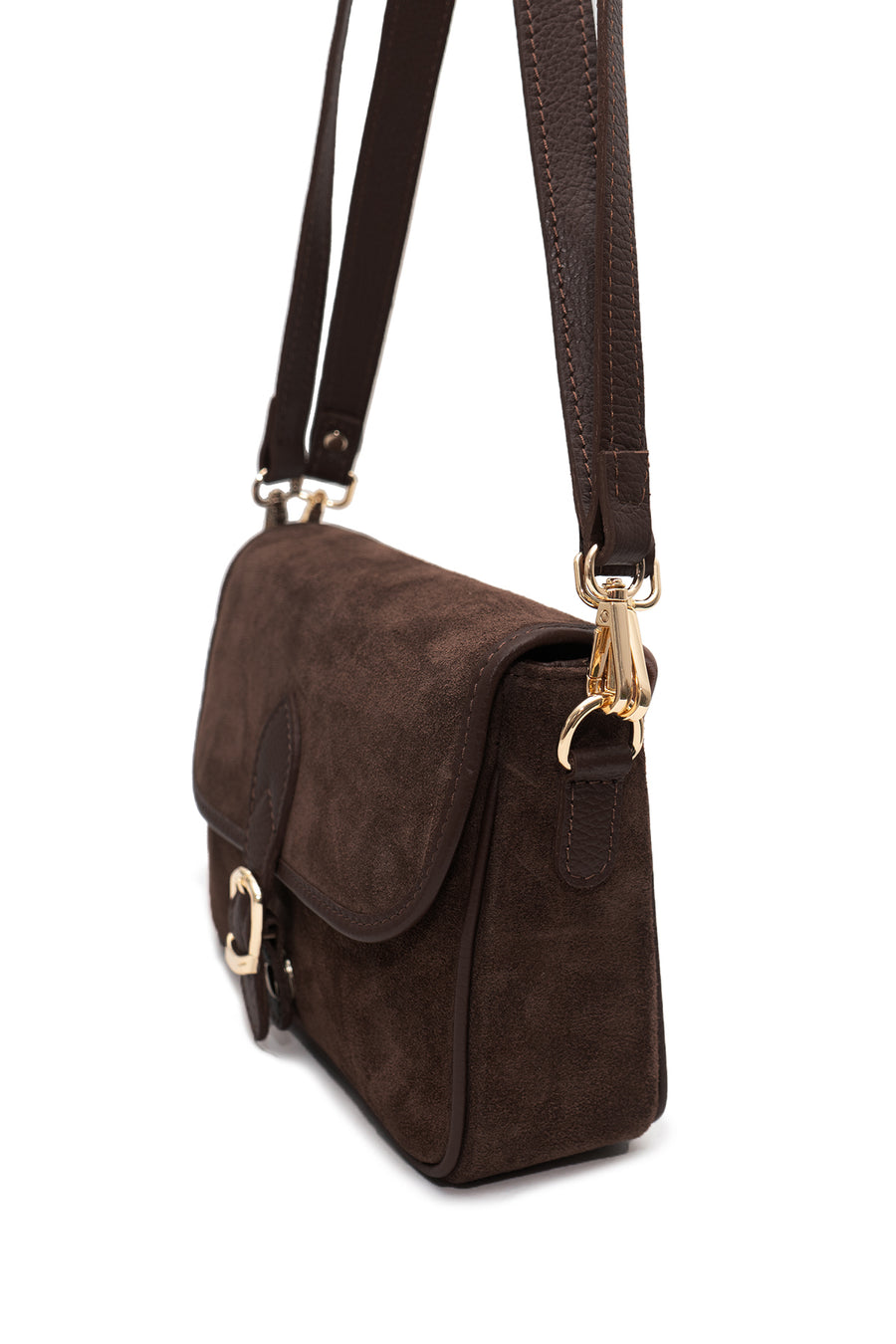 Sac EDITH SUEDE - Chocolat